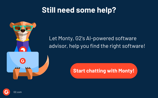 Click to chat with G2's Monty-AI